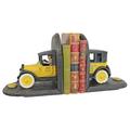 Design Toscano Vintage Yellow Cab Cast Iron Sculpture Car Bookend Pair SP215